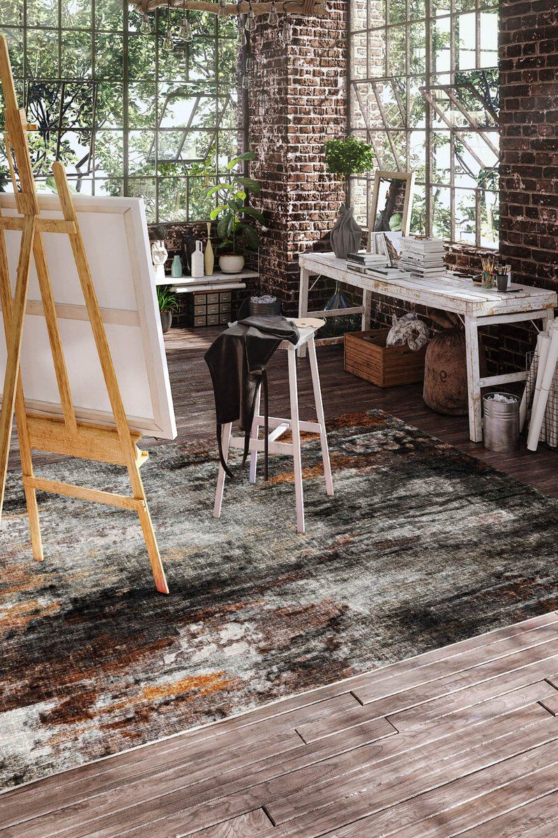 Boca BO10 Gray 30" x 46" Rug image number 2