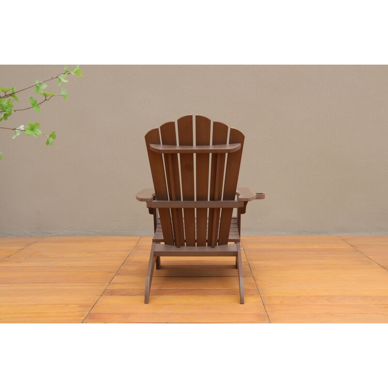 Polystyrene Adirondack Chair - Brown image number 6