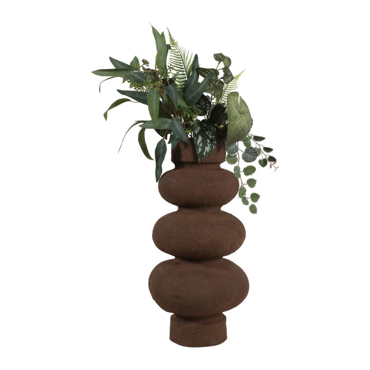 21x10" Curvy Totem Ecomix Vase