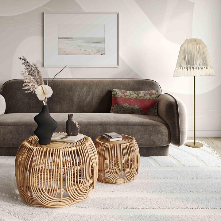 June White Floor Lamp