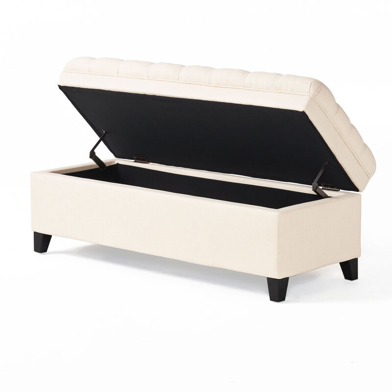Meraxt Storage Ottoman Bench for Living Room, Bedroom
