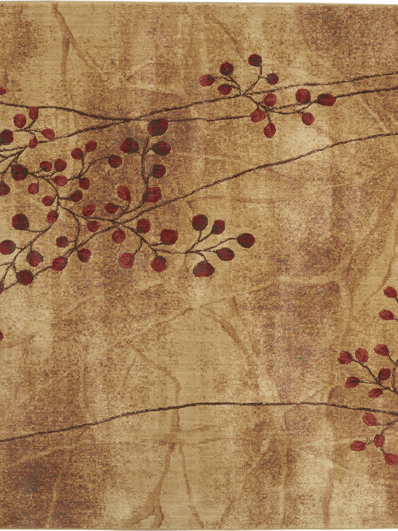 Somerset ST74 Latte 7'9" x Round Rug