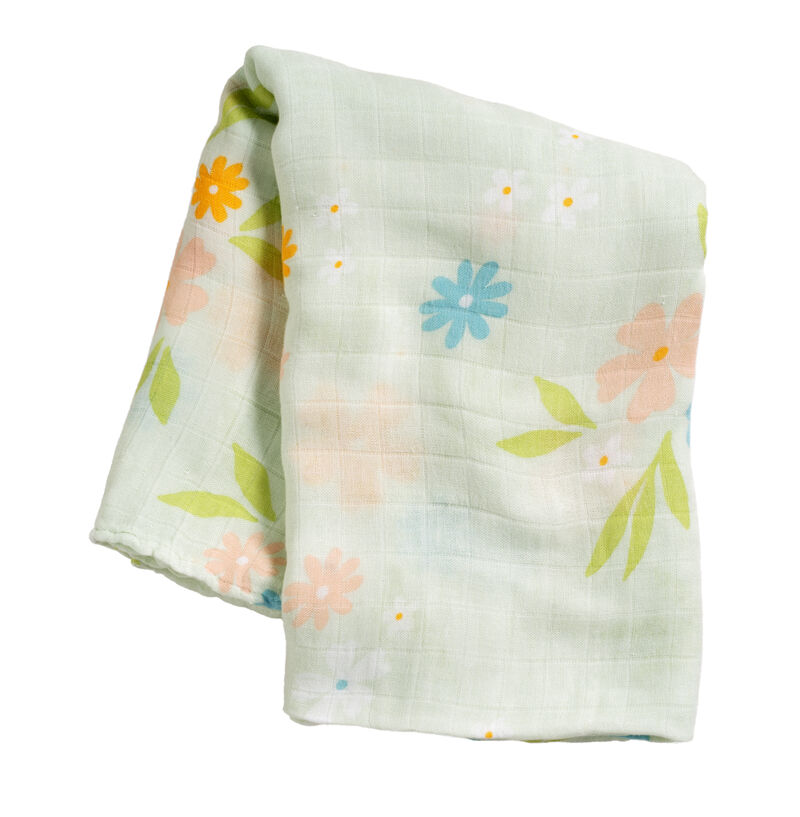 Enchanted Meadow Viscose From Bamboo Swaddle Blanket