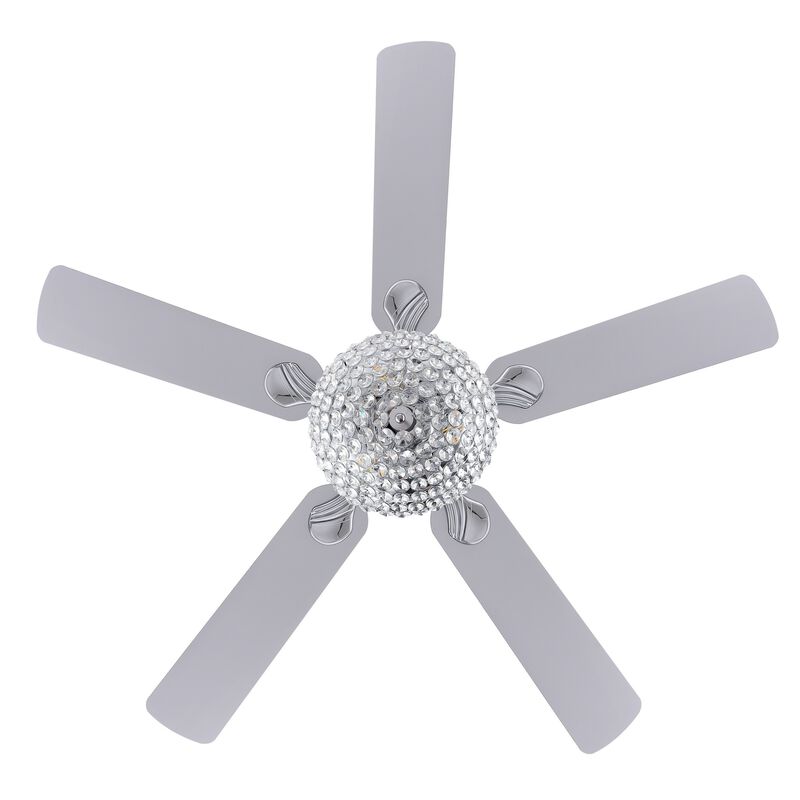 Cammy 3-Light Traditional Transitional Iron LED CEILING FAN