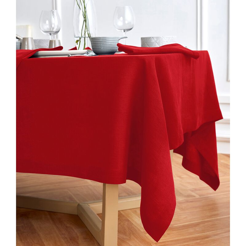 Solino Home 100% Pure Linen Tablecloth - Sonoma