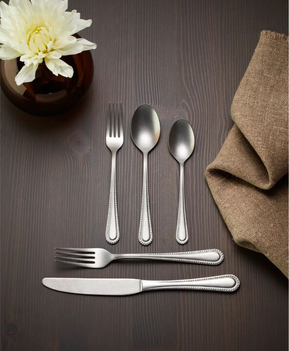 Oneida Hartwell Tumbled 42 Piece Flatware Set