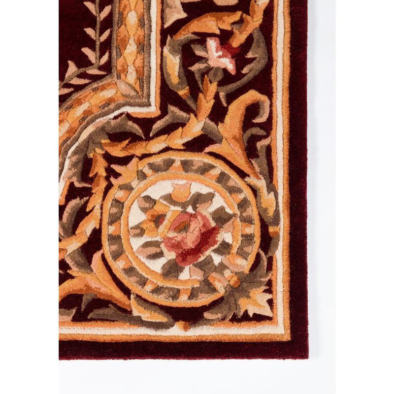 Momeni Transitional Runner Area Rug, Burgundy, 2'3 X 8' Runner