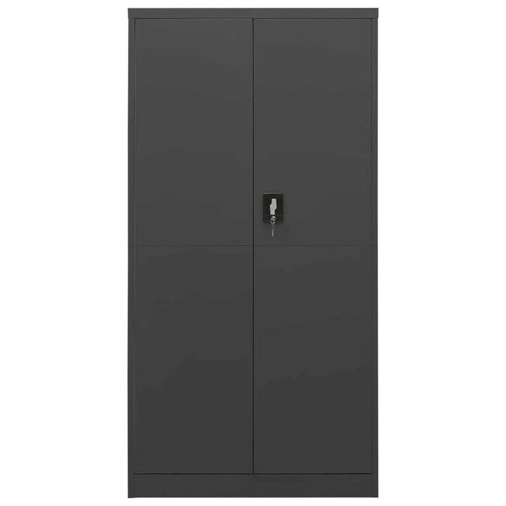 Locker Cabinet Anthracite Steel Locker Cabinet Rectangular
