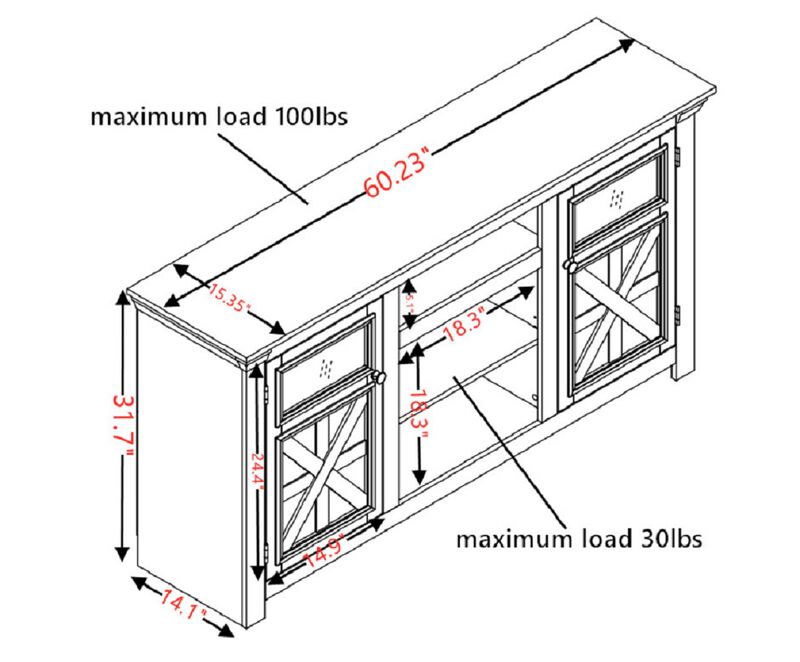 Vennux TV Stand image number 5