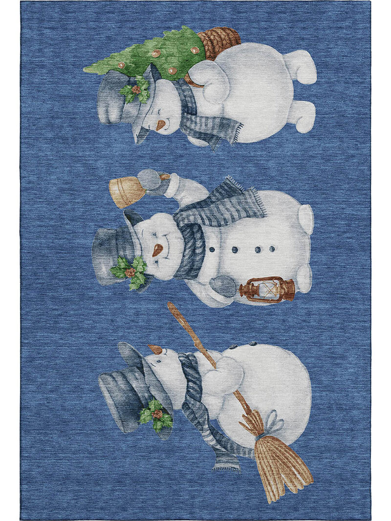 Merry & Bright MY28 Navy 8' x 10' Rug