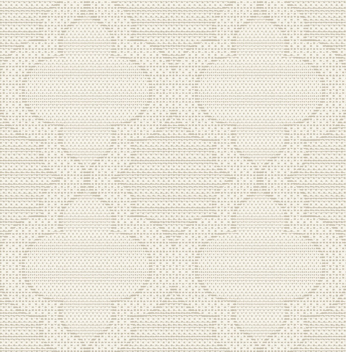 Ernest Taupe Quilted Quatrefoil Wallpaper (Set of 2)