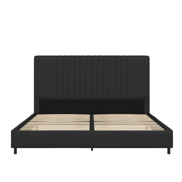 Rio Faux Leather Upholstered Bed