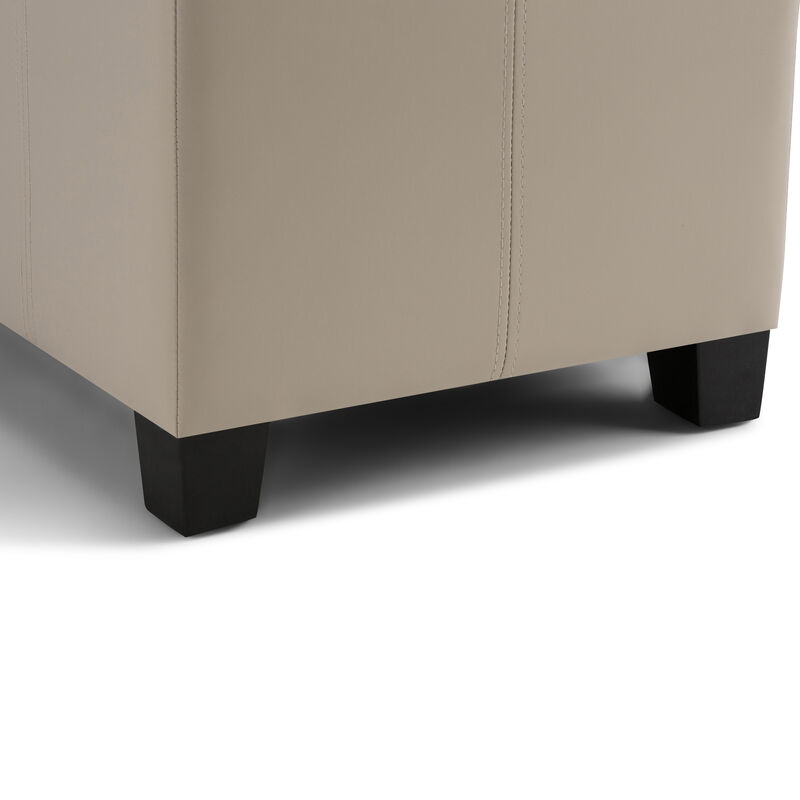 Simpli Home Dover Storage Ottoman Bench image number 6