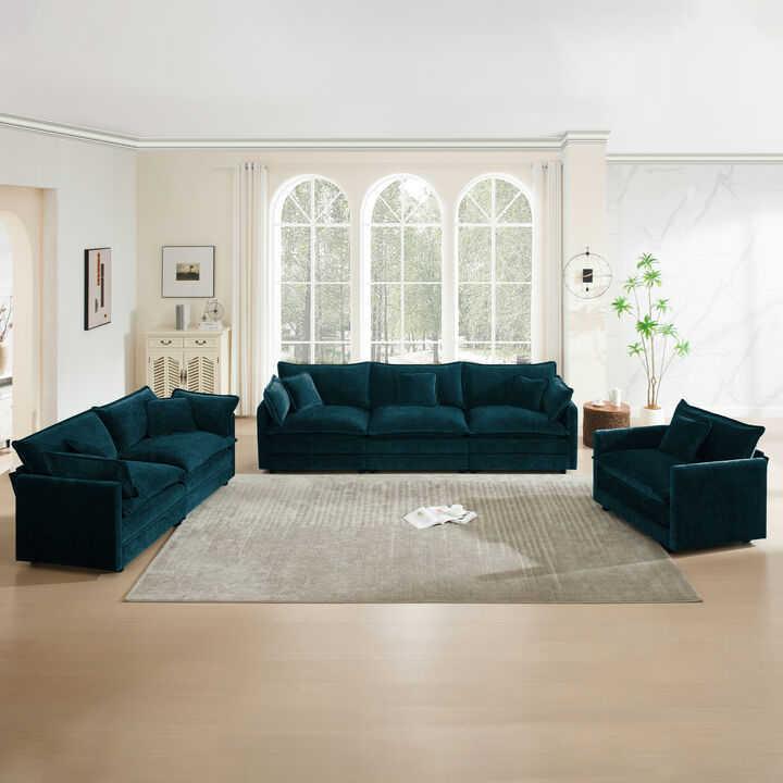 Tixpam Chenille Modular Sectional Sofa Set