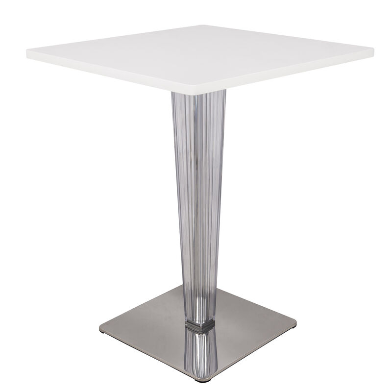 LeisureMod Modern Glen MDF Dining Table
