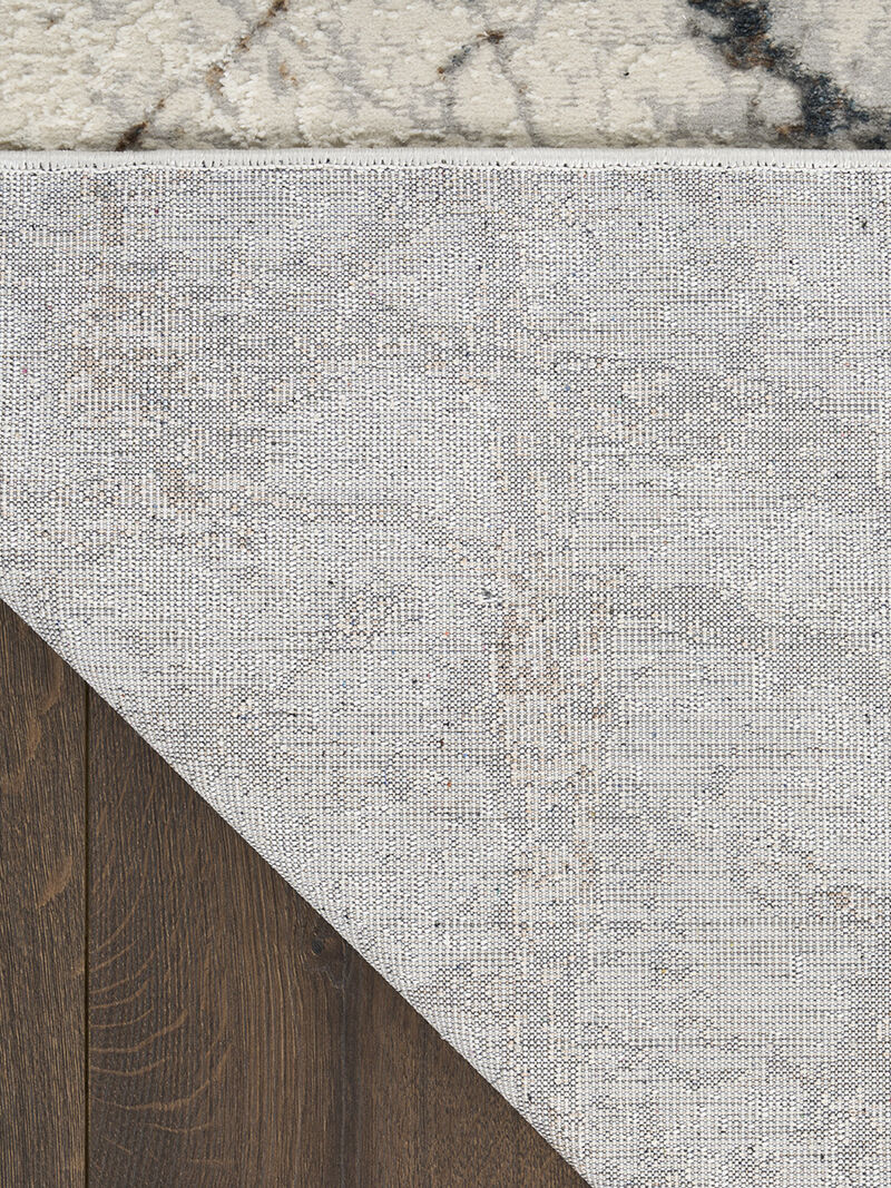 CK073 Compass CMP02 Ivory/Multicolor 5'3" x 7'3" Rug image number 1