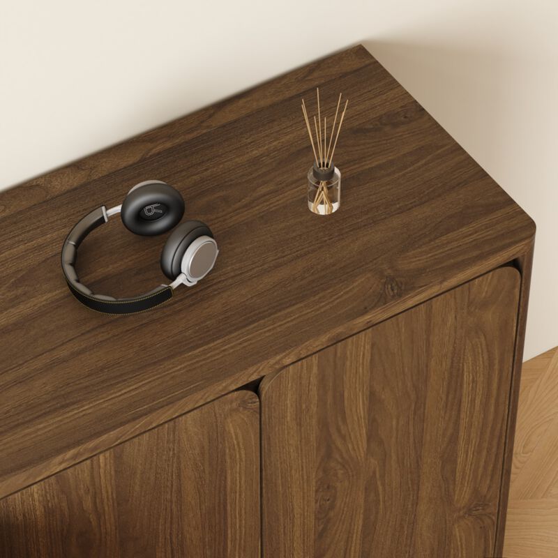 Boxpex 4-Door Sideboard Buffet Cabinet image number 6
