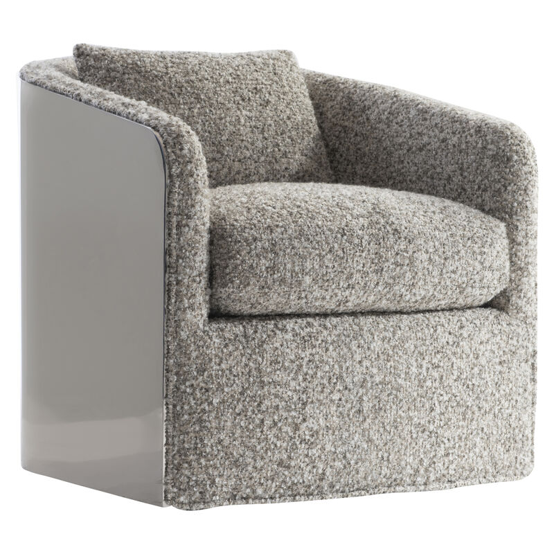 Anastasia Fabric Swivel Chair image number 0