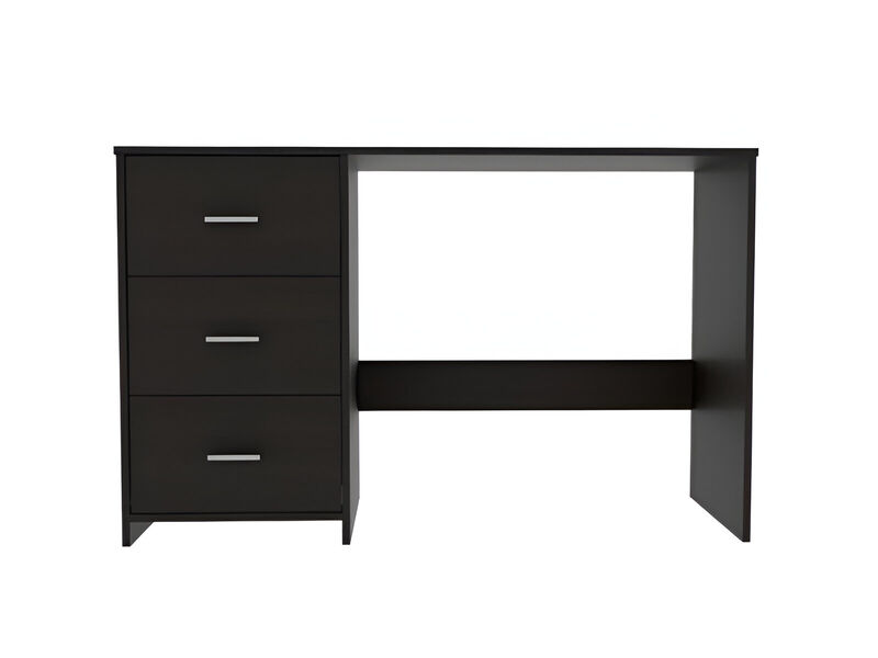 Modern Computer Desk with Two Storage Drawers for Home Office or Study