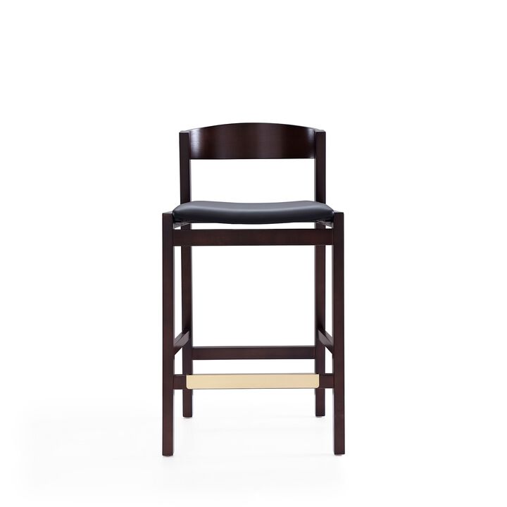 Klismos Black Counter Stool