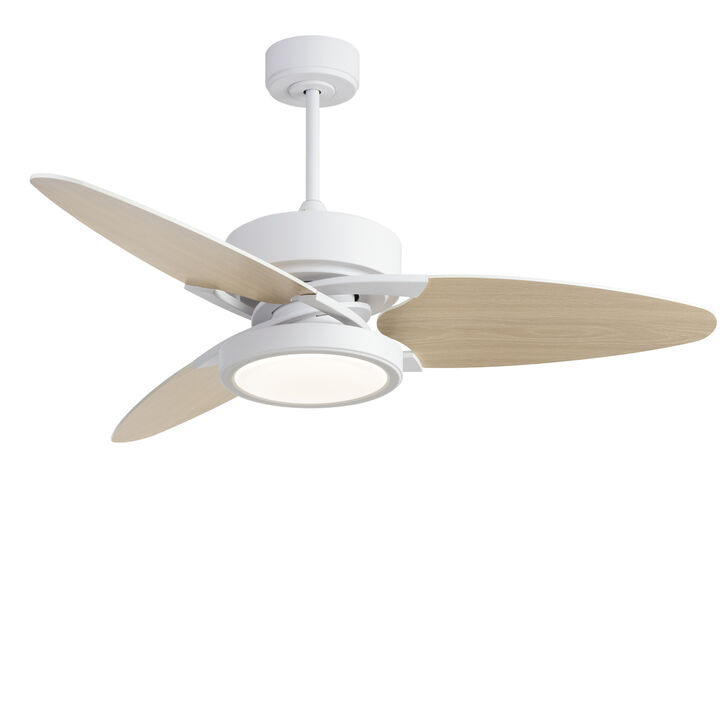 LED Indoor Smart Ceiling Fan with Remote Control Energy-Efficient, Stylish Cooling Solution for Home