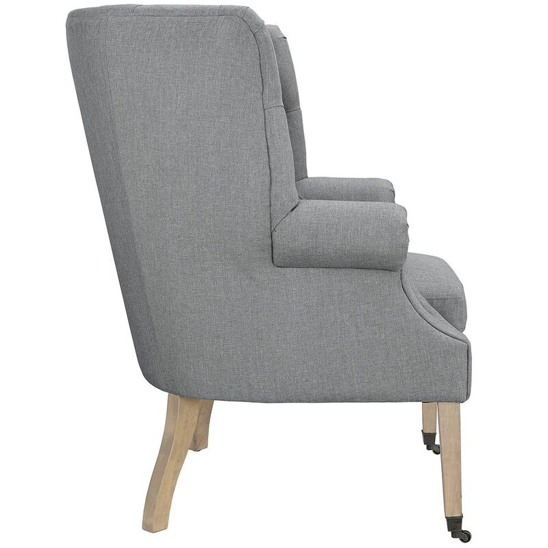 Chart Upholstered Fabric Lounge Chair image number 1