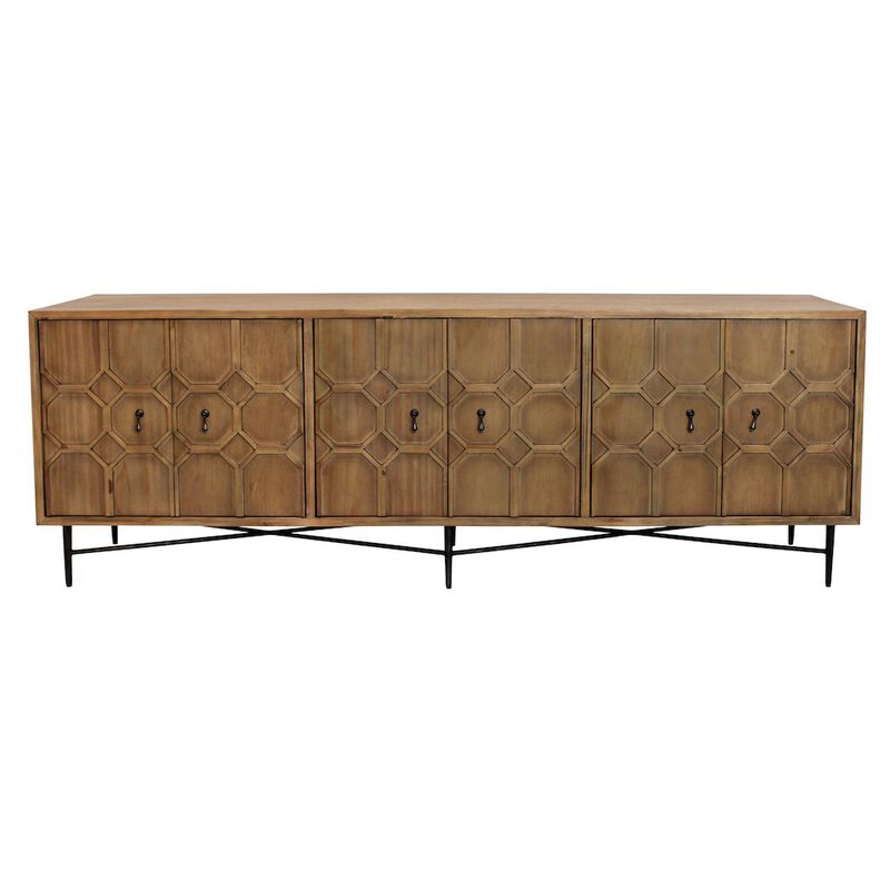 Alex Hamilton Samara 6-Door Sideboard - Natural image number 2