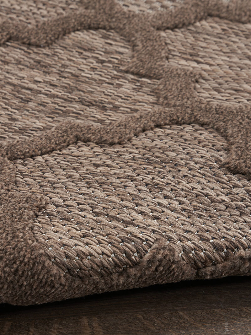 Easy Care NES01 Brown 4' x 6' Rug