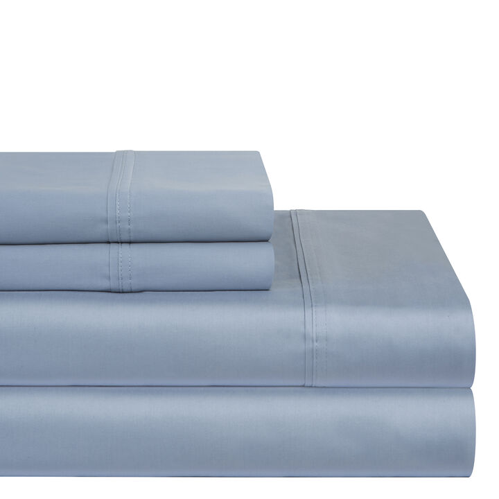 Pointehaven 400 Thread Count Deep Pocket Long Staple Cotton 3 pc Sheet Set.