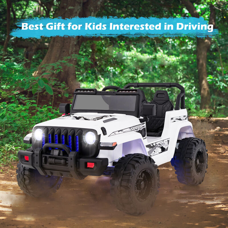 Kids 12V Electric Ride On Car with Remote Control for Outdoor Play image number 4