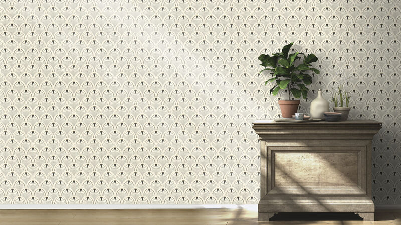 Ruhlmann Cream Fan Wallpaper image number 6