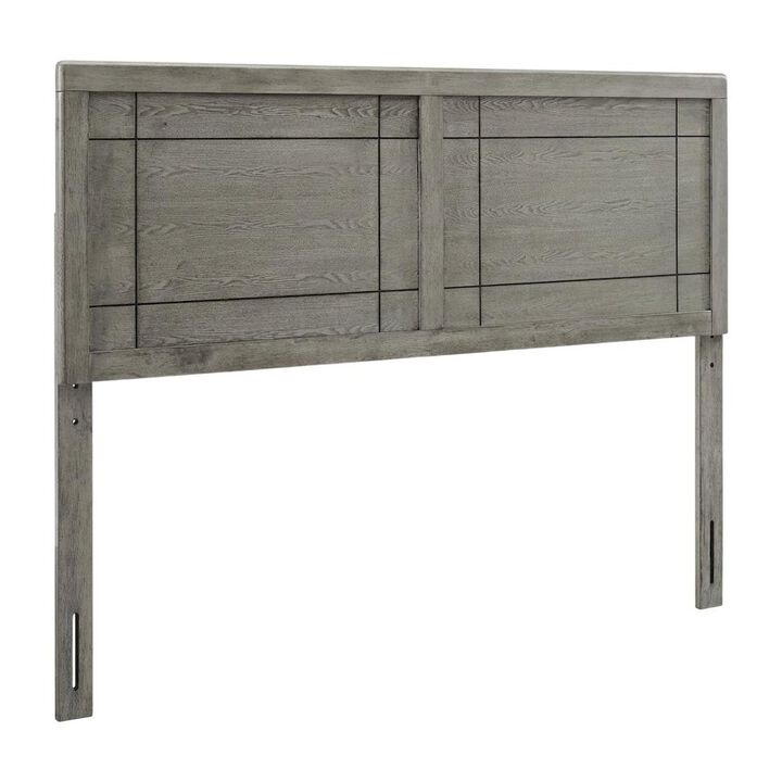 Wood Full Headboard with Classic Design for Comfortable Bedroom Upgrade