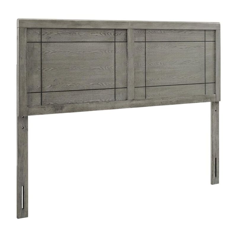 Wood Full Headboard with Classic Design for Comfortable Bedroom Upgrade image number 0