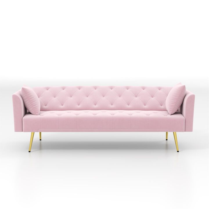 Limpis 72 inch foldable sleeper sofa