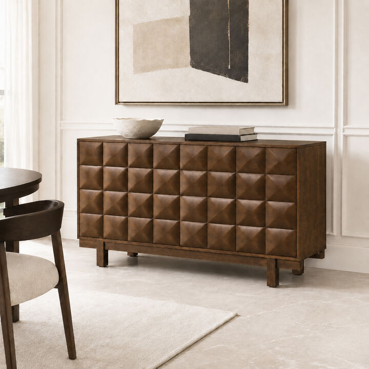 Bisirm 60" Push-to-Open Sideboard