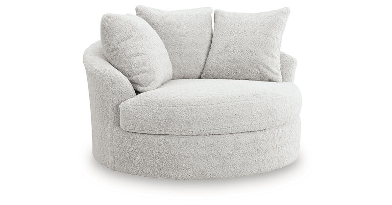 Snodoodle Oversized Swivel Accent Chair image number 0