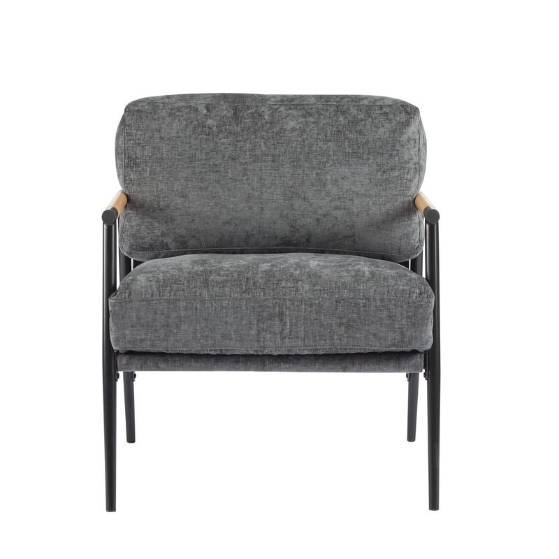 Merax Modern Accent Chair with Plush Cushions