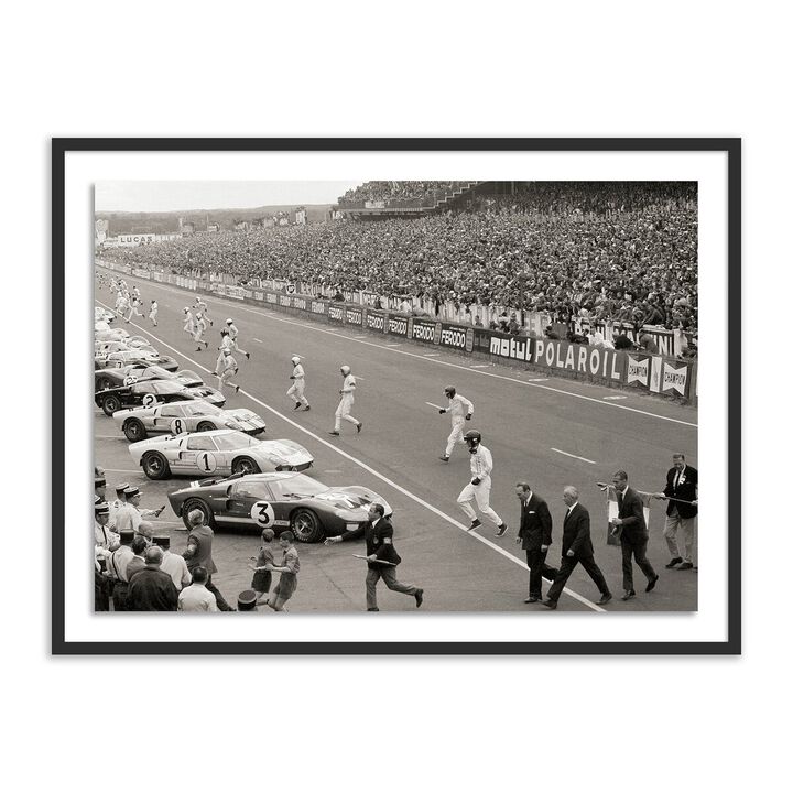 Start Of The Le Mans Race by Getty Images