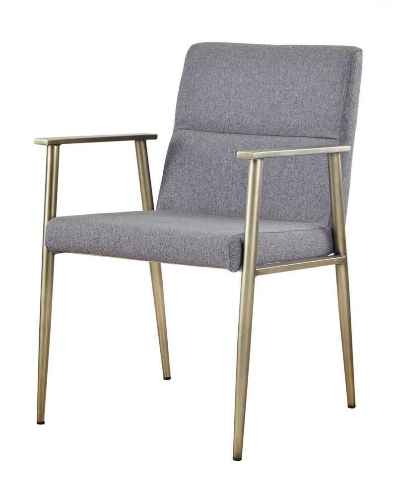 Upholstered Contemporary Dining Chair with Durable Frame