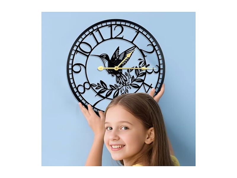 Suitable Wall Clock Silent Living Room Decor image number 3