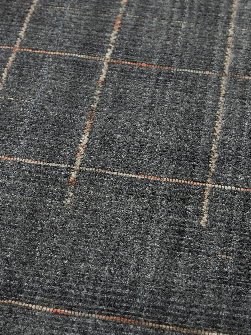 Kiki KIK697 Charcoal 7'6"x9'6 Rug