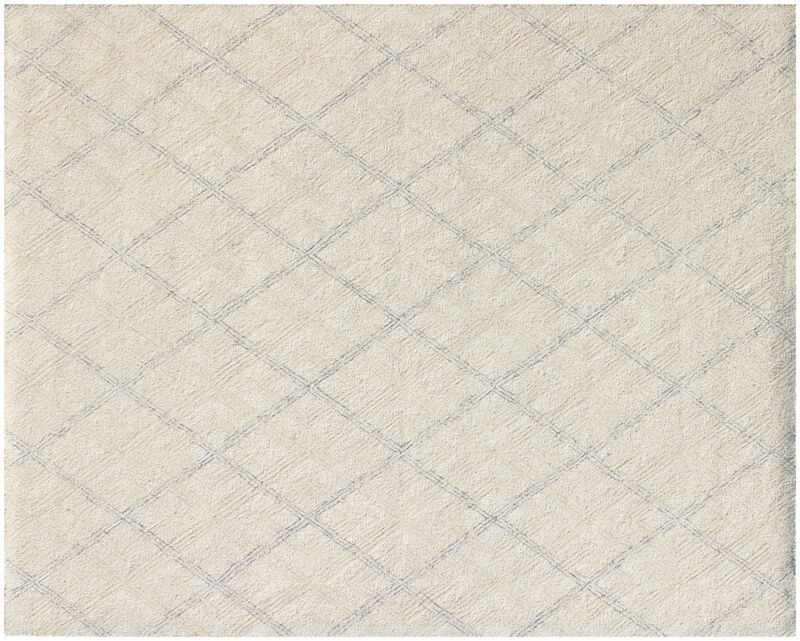 HomeRoots Wool Abstract Geometric Hand Tufted Non Skid Area Rug image number 0