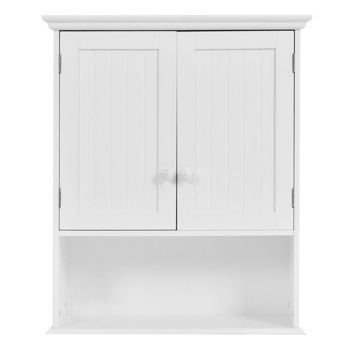 Wall-Mounted Bathroom Cabinet with Storage Shelf