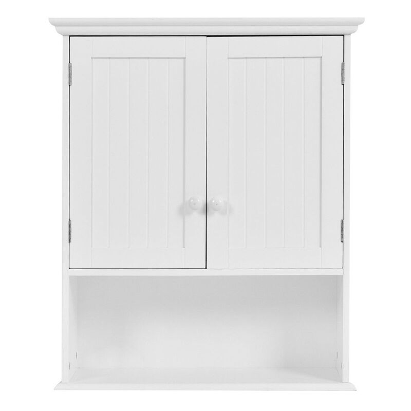 Wall-Mounted Bathroom Cabinet with Storage Shelf