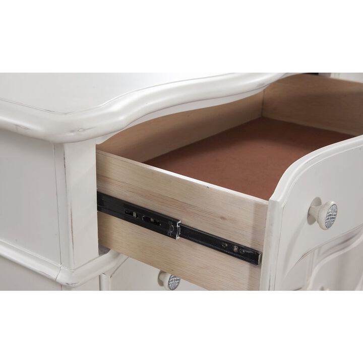 American Woodcrafters Rodanthe 8-Drawer Dresser - Dove White