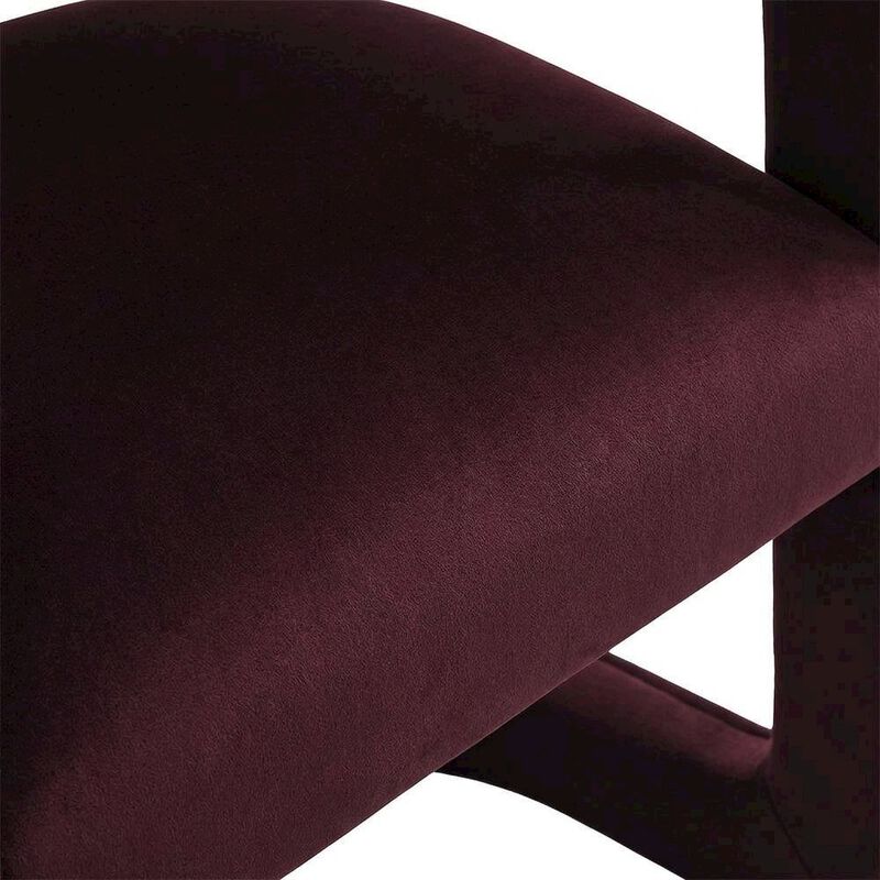 Performance Velvet Barrel Dining Chair with Arms, Cadet Blue image number 5