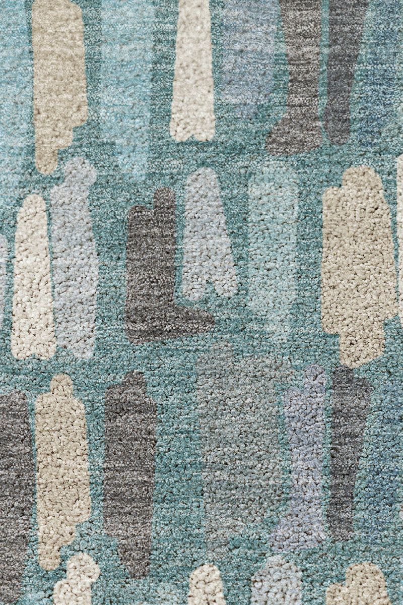 Kenner KN5 Teal 9' x 12' Rug image number 7