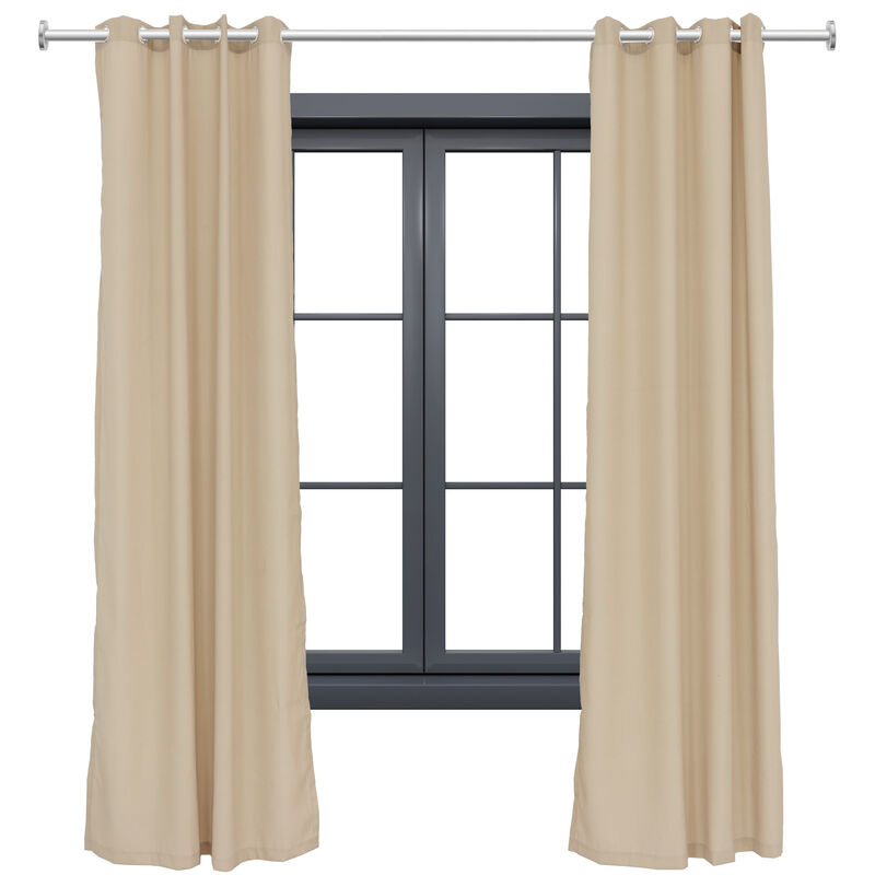Sunnydaze Indoor/Outdoor Curtain Panel - 52 in x 120 in
