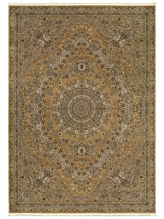 Masterpiece 5'3" x 7'6" Gold Rug