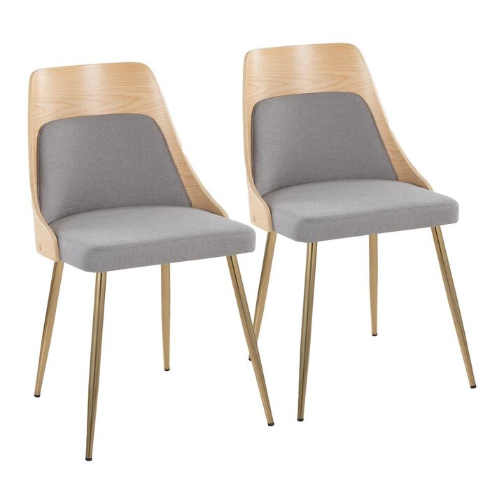 LumiSource Anabelle Chair - Set of 2